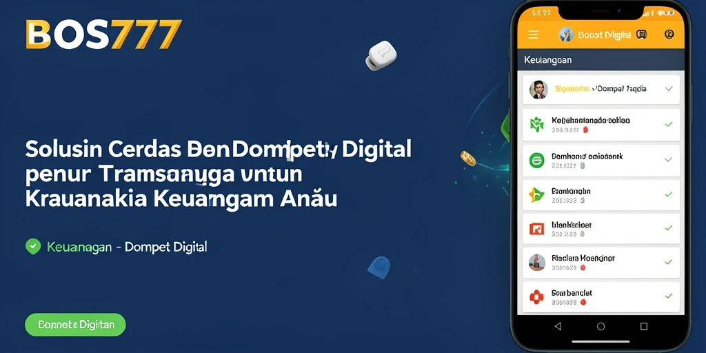 Tampilan antarmuka aplikasi BOS777 yang sederhana dan mudah digunakan.