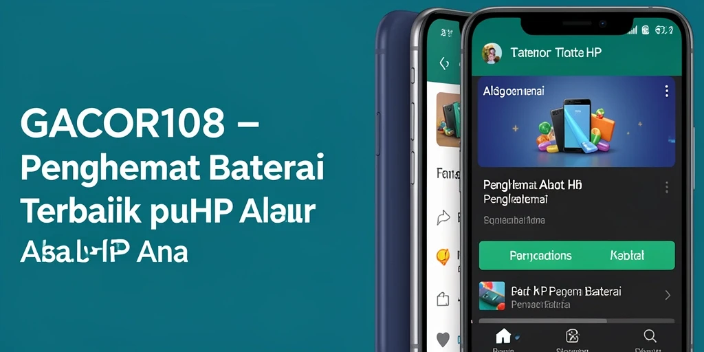 Tampilan antarmuka GACOR108 untuk pengelolaan baterai.