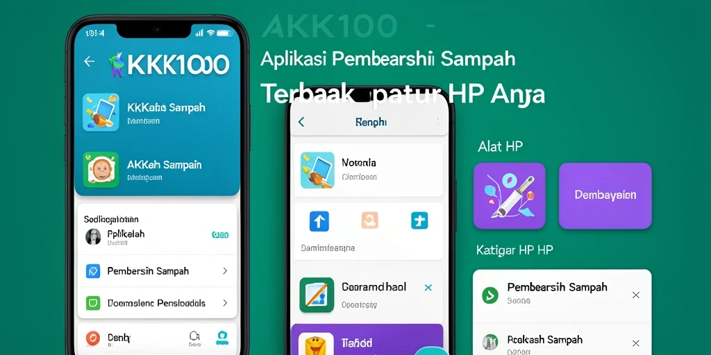 Tampilan antarmuka KPK100 yang bersih dan intuitif.