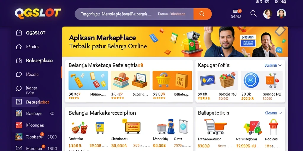Antarmuka modern dan mudah digunakan dari aplikasi QQSLOT
