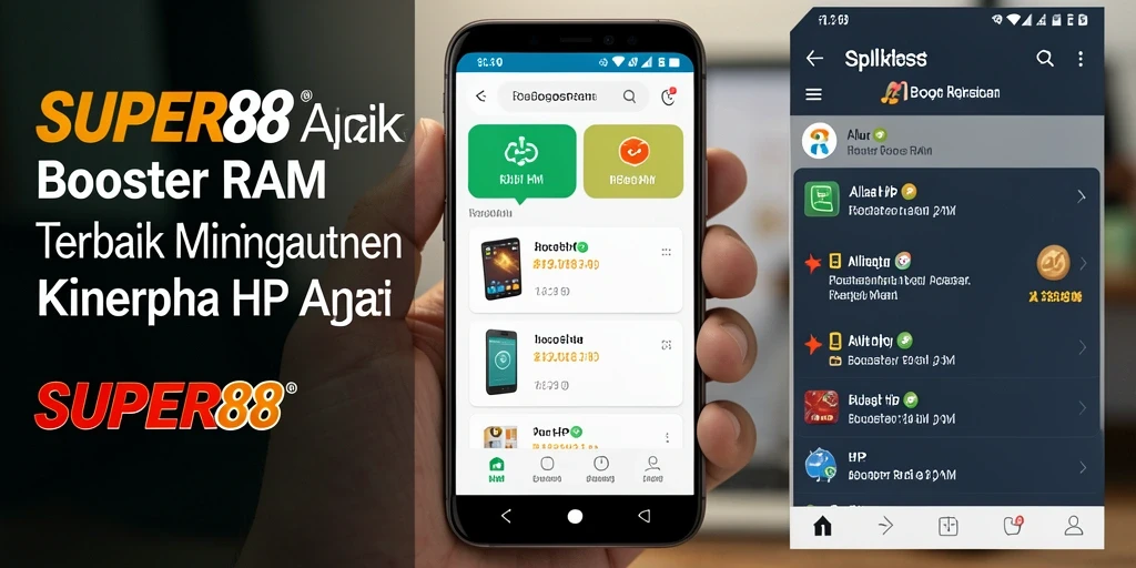 Tampilan antarmuka SUPER88 yang sederhana dan fungsional untuk pengguna.